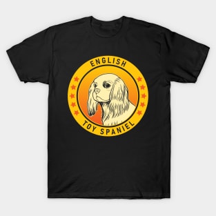 English Toy Spaniel Dog Portrait T-Shirt